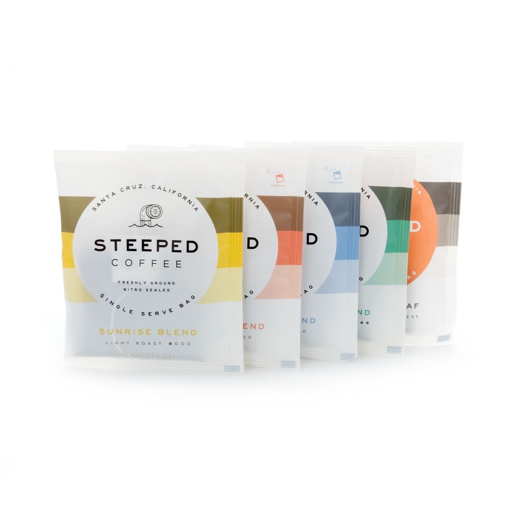 Steeped Coffee - 500 Box - S110
